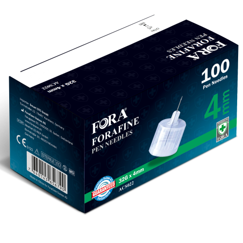 FORA PEN NEEDLES 32Gx4MM 100'